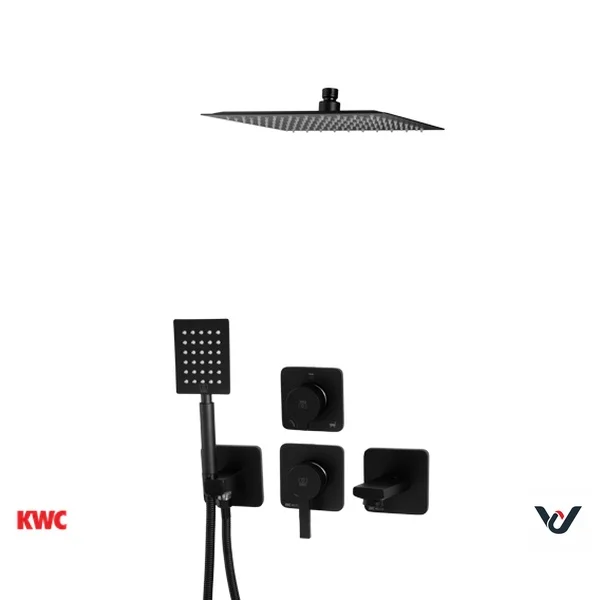 شیر حمام توکار KWC مدل متیس تیپ 4 - تصویر 2